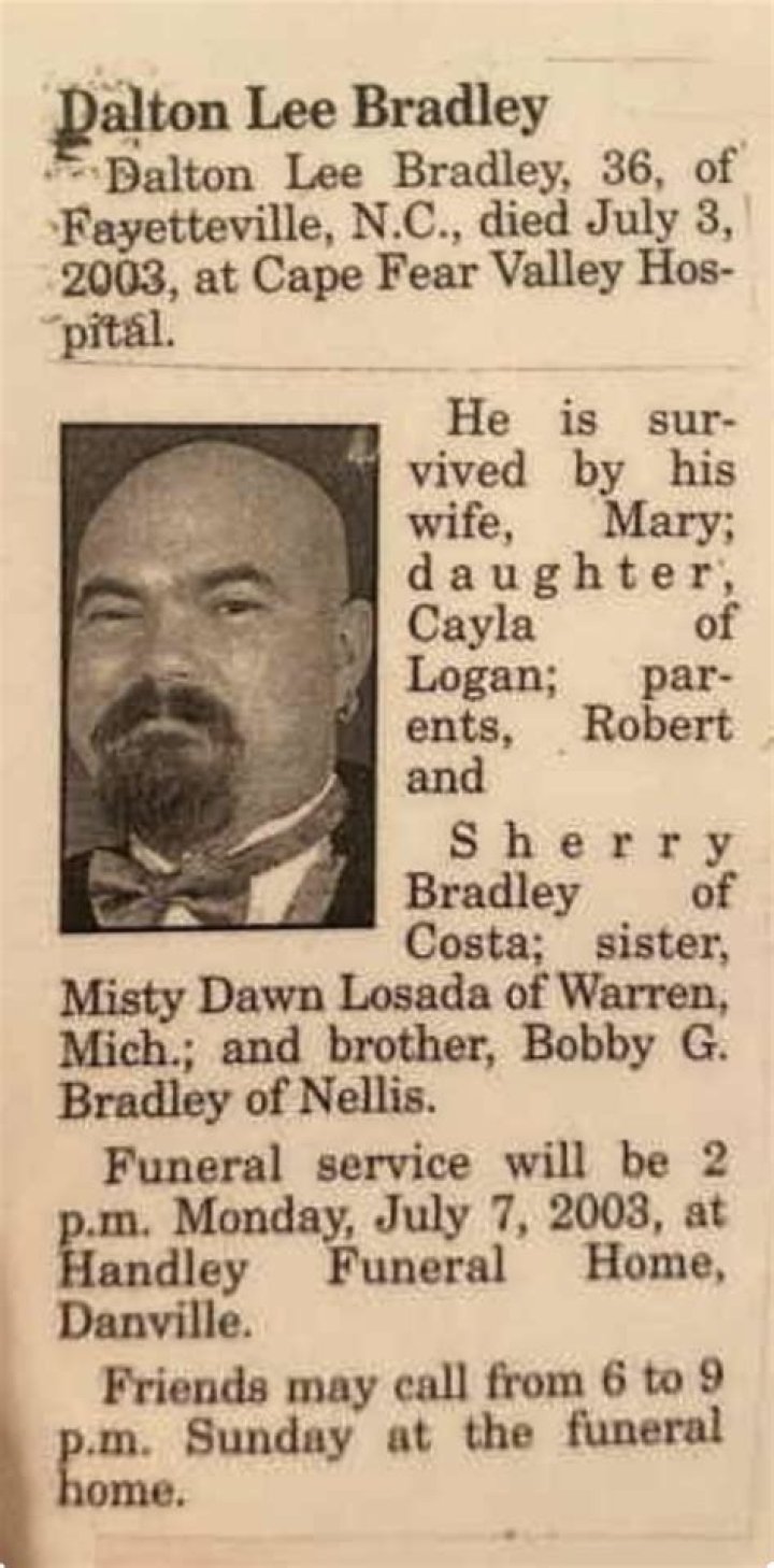 Dalton Bradley Death: Obituary, Cause Of Death, Funeral