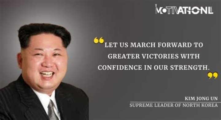 60 Powerful Kim Jong-Un Quotes